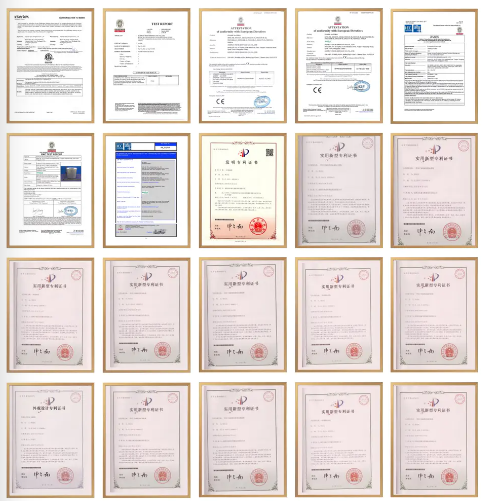 公司拥有多项专利